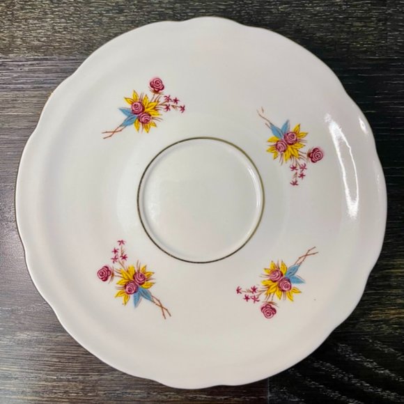 (small chips) Cmielow 2 Teacups & 4 Saucers Set - Picture 9 of 10